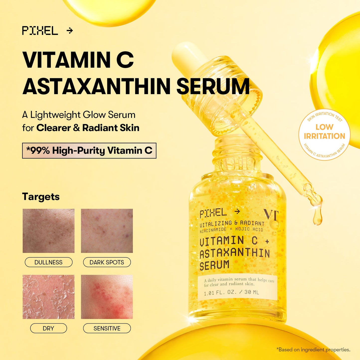 VT Vitamin C+ Astaxanthin Serum – 30 ml – mynd 2