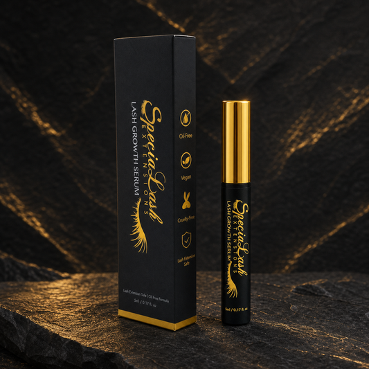 SpeciaLash augnháraserum 5 ml á svörtum hraungrunni